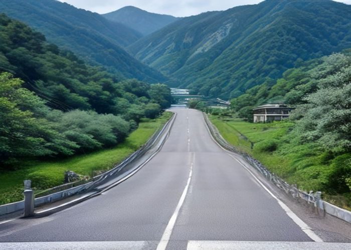 日本京都嵐山樱花隧道道路两侧盛开的粉色染井吉野樱，花瓣随风飘落，阳光透过花枝形成丁达尔光效，画面温柔唯美，樱花视频封面级构图